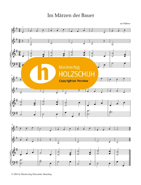 Im Märzen der Bauer